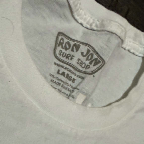 Ron Jon White Surf Shop Tee - Picture 4 of 4